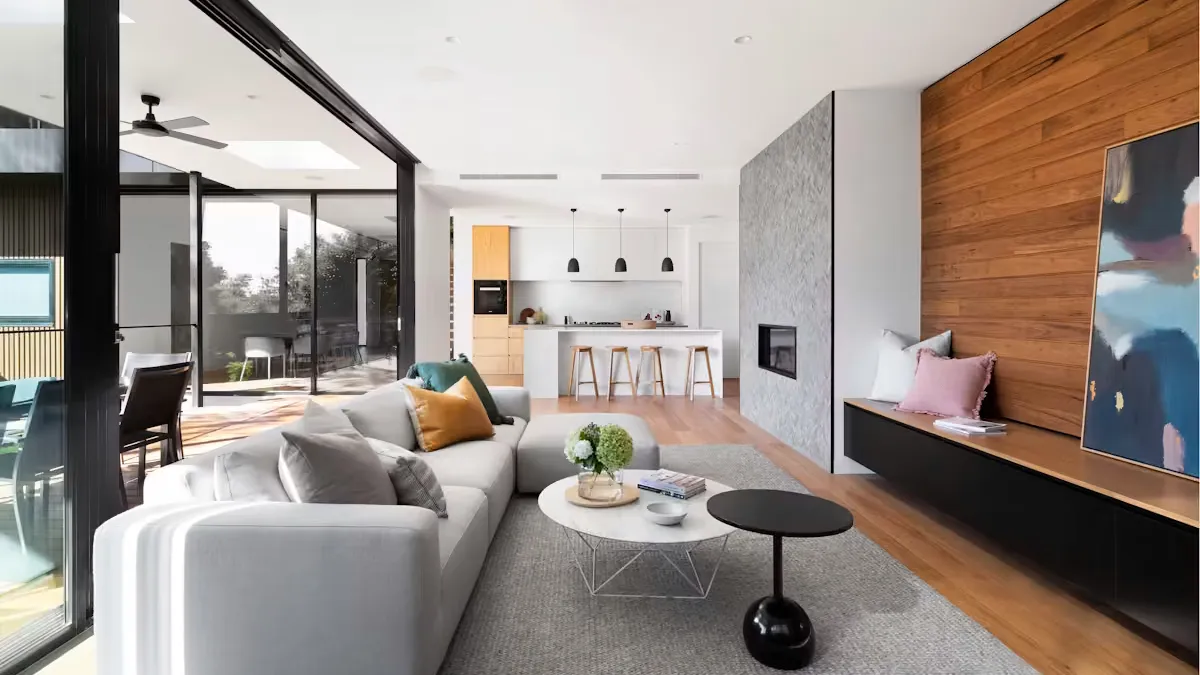 Không gian căn hộ Duplex thông tầng KTAA HOUSE